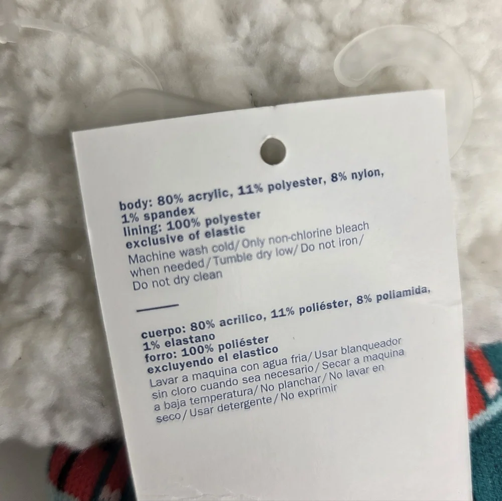 Cozy‎ Sherpa Christmas Nutcracker Slipper Socks